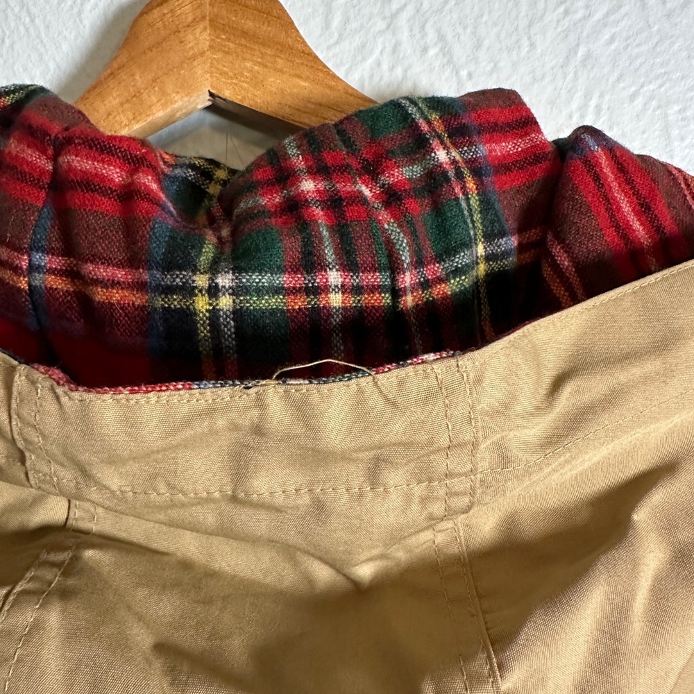 EMS Eastern Mountain Sport Wool Lined Hooded Parka Tan Men’s L Vintage - Picture 3 of 13